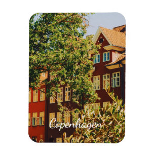 Imán Paisaje urbano de Copenhague - Dinamarca