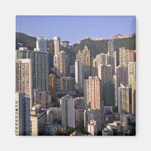 Imán Paisaje urbano de Hong Kong, China
