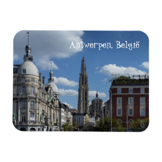 Imán Paisaje urbano de la ciudad de Amberes Bélgica des