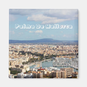 Imán Paisaje urbano de Mallorca