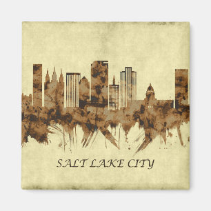 Imán Paisaje urbano de Salt Lake City Utah