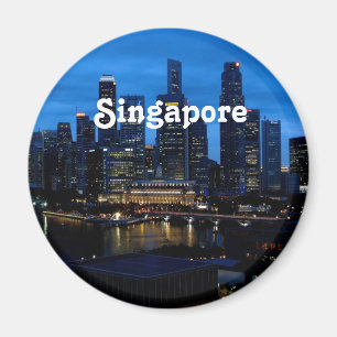 Imán Paisaje urbano de Singapur