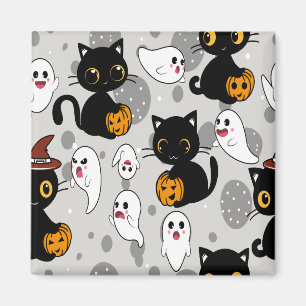 Imán Paisajes De Calabaza Fantasma