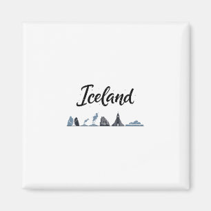 Imán Paisajes de Islandia Viajes Ropa de Vacaciones