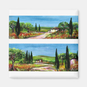 IMÁN PAISAJES DE TOSCANA