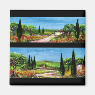 IMÁN PAISAJES DE TOSCANA
