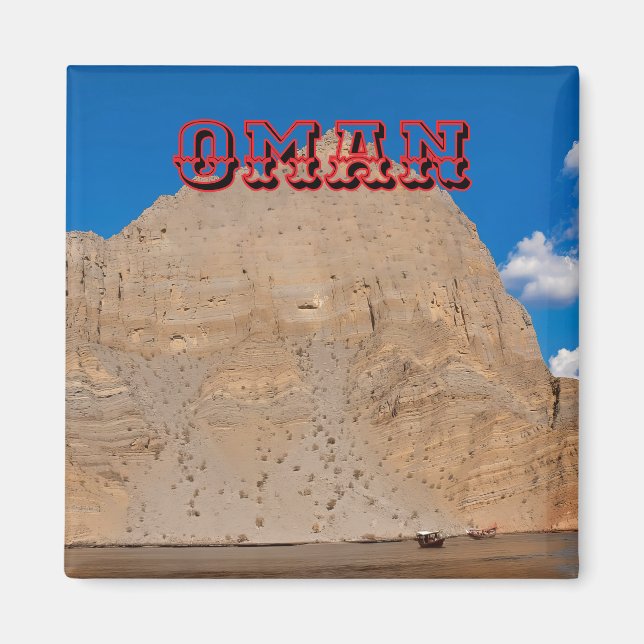 Imán Paisajes majestuosos de Omán (Frente)