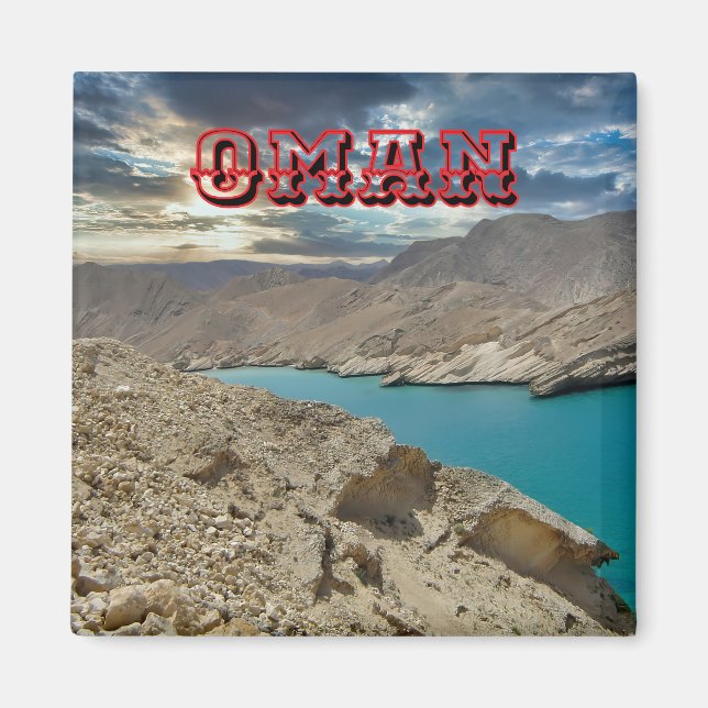 Imán Paisajes majestuosos de Omán (Frente)