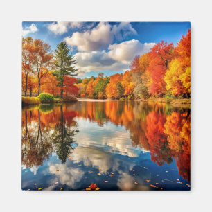 Imán paisajístico otoñal