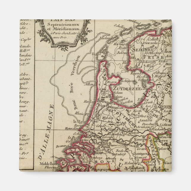 Imán Países Bajos (Frente)