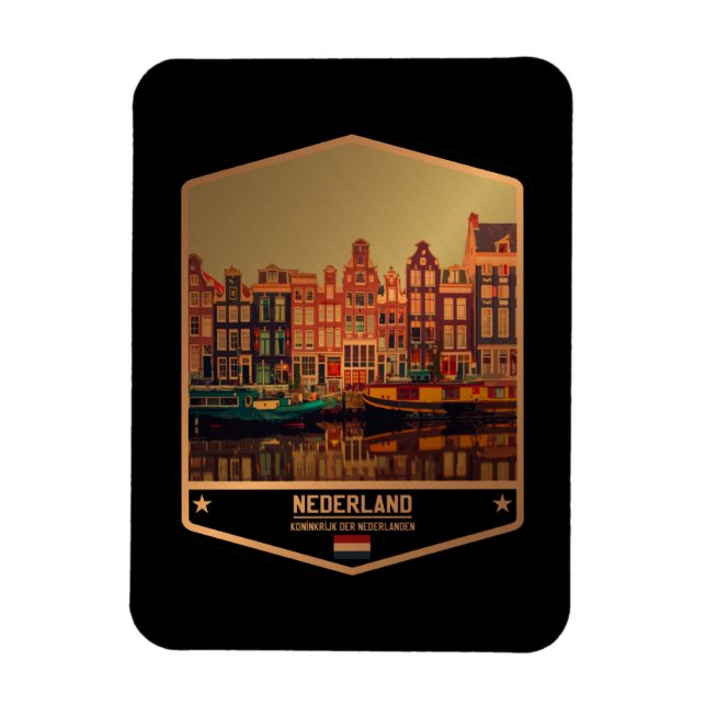 Imán Países Bajos (Vertical)