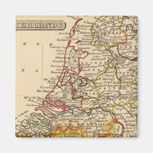 Imán Países Bajos 3 (Frente)