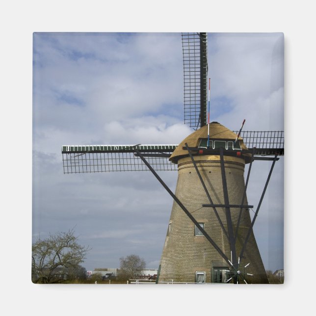 Imán Países Bajos (alias Holanda), Kinderdijk. 19 (Frente)