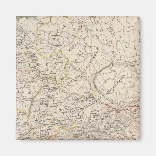 Imán Países del Danubio Sur (Frente)