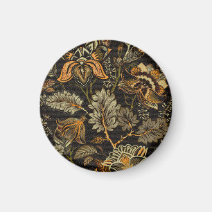 Imán Paisley floral india, patrón étnico sin fisuras.