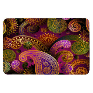 Imán Paisley Purple