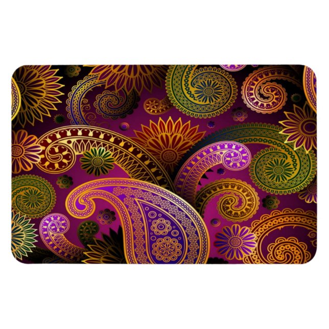 Imán Paisley Purple (Horizontal)