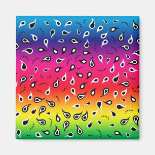 Imán Paisley Rainbow