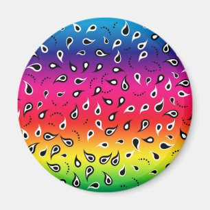 Imán Paisley Rainbow