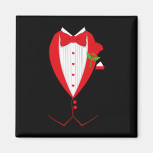 Imán Pajarita Divertida Esmoquin Formal Fiesta Día de S