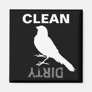 Imán Pájaro canario permanente