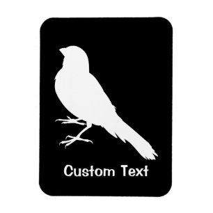 Imán Pájaro canario permanente