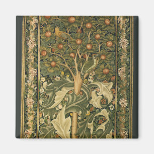 Imán Pájaro carpintero de William Morris, Arte textil v