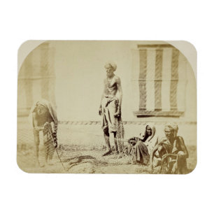 Imán Pájaro-Colectores, casta baja Hindus en Delhi,