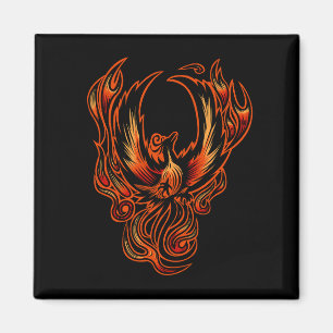 Imán Pájaro De Fuego