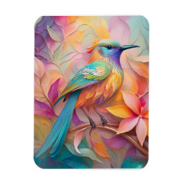 Imán Pájaro de la Fantasía del Songbird Throet Violet