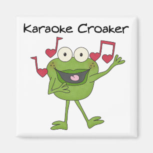 Imán Pájaro de mal agüero del Karaoke
