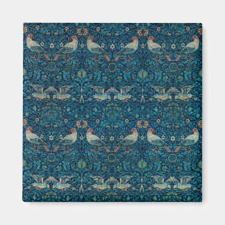 Imán Pájaro de William Morris, arte textil de jardín vi
