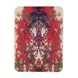 Imán Pájaro rojo del paraíso