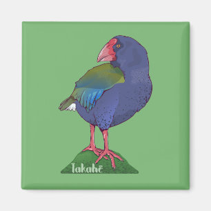 Imán Pájaro Takahe NZ