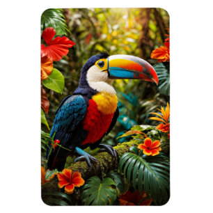 Imán Pájaro Turco colorido