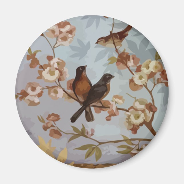 Imán pájaros (Frente)