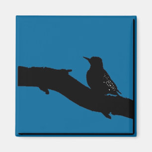 Imán Pájaros de madera