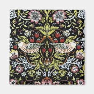 Imán Pájaros y flores 2 de William Morris