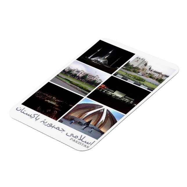 Imán Pakistán - Mosaico - Nepal - Magnet (Lado Izquierdo)