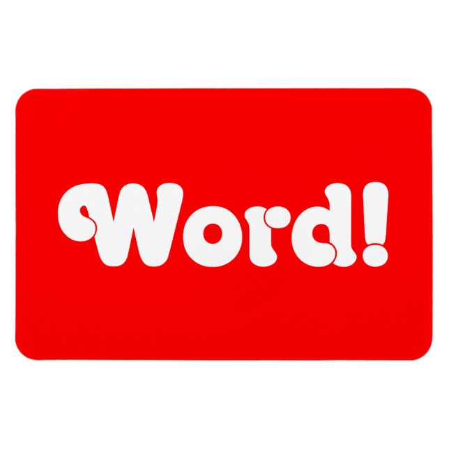 Imán ¡Palabra! (Horizontal)