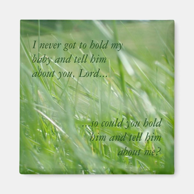 Imán Palabras curativas para las madres afectadas (Frente)