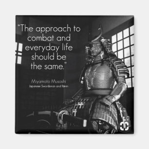 Imán Palabras de artes marciales inspiradoras - Combate