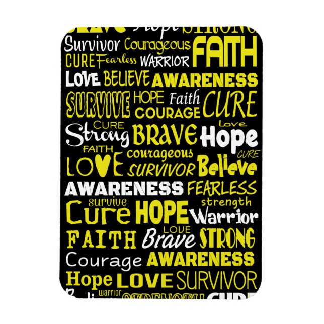 Imán Palabras de sensibilización... Endometriosis (Vertical)