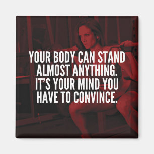 Imán Palabras Inspiradoras para el entrenamiento de las