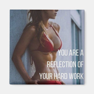 Imán Palabras Inspiradoras sobre el estado físico de la