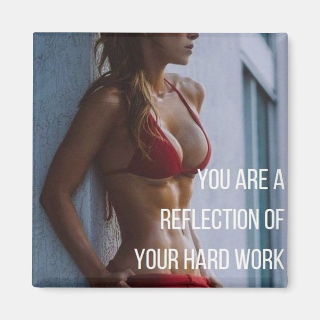 Imán Palabras Inspiradoras sobre el estado físico de la (Frente)