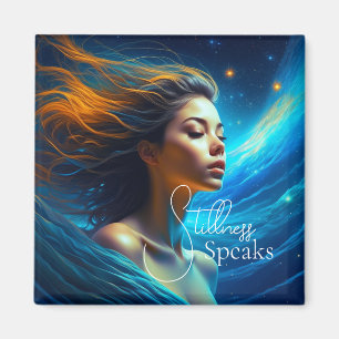 Imán Palabras mortales   Meditación Arte Celestial