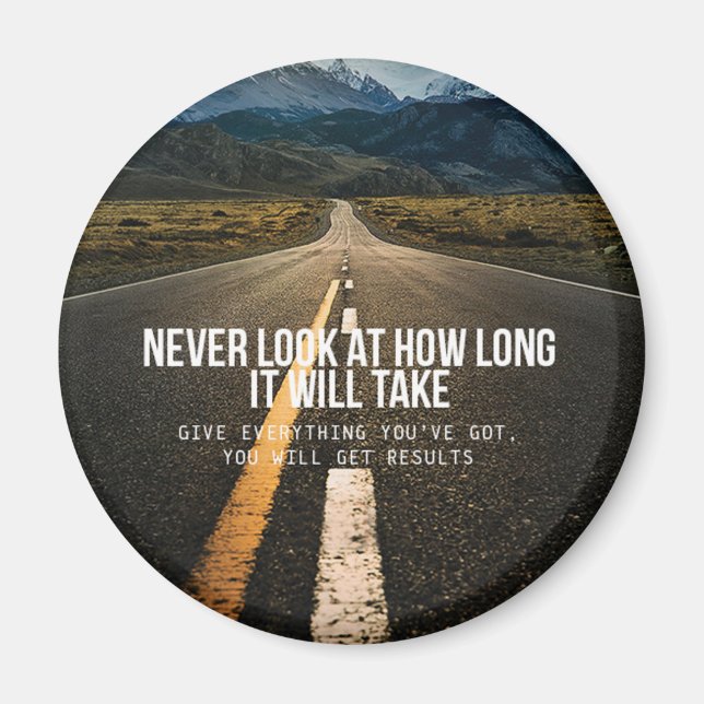 Imán Palabras motivacionales (Frente)