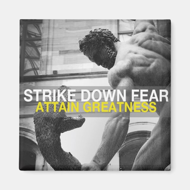 Imán Palabras motivacionales (Frente)