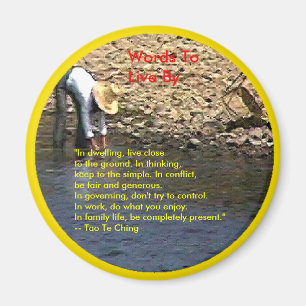 Imán Palabras Para Vivir De —Tao Te Ching Guilin 2002 M